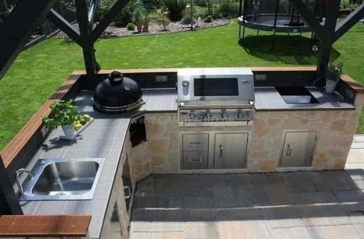 28 top idées de cuisines extérieures pour accueillir toute la famille 15 28 top idées de cuisines extérieures pour accueillir toute la famille 15