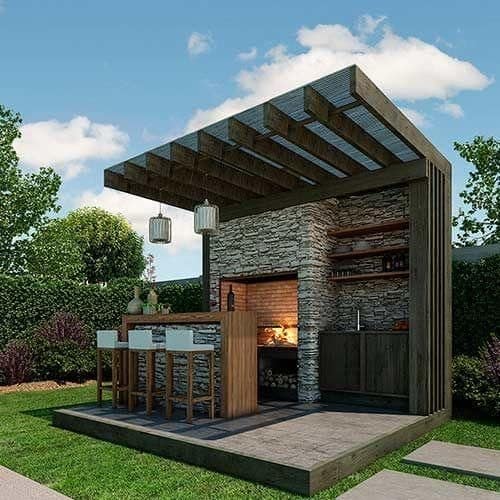 30 cuisines d'extérieur avec grills pour vous inspirer 17 30 cuisines d'extérieur avec grills pour vous inspirer 17