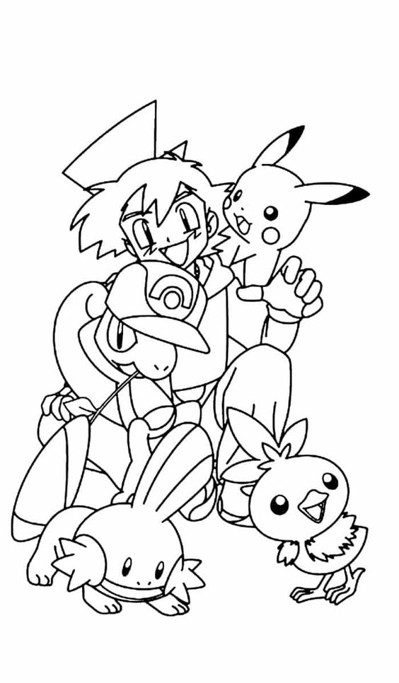 52 Coloriages Pokémon à Imprimer & à Colorier