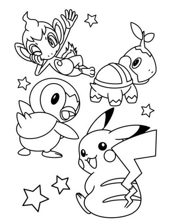 52 Coloriages Pokémon à Imprimer & à Colorier 25