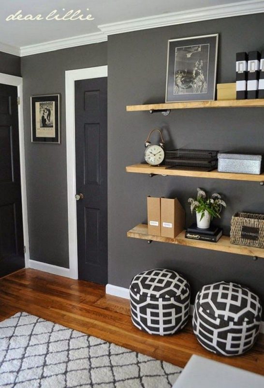 37 idées pour décorer vos murs avec du gris 2 37 idées pour décorer vos murs avec du gris 2