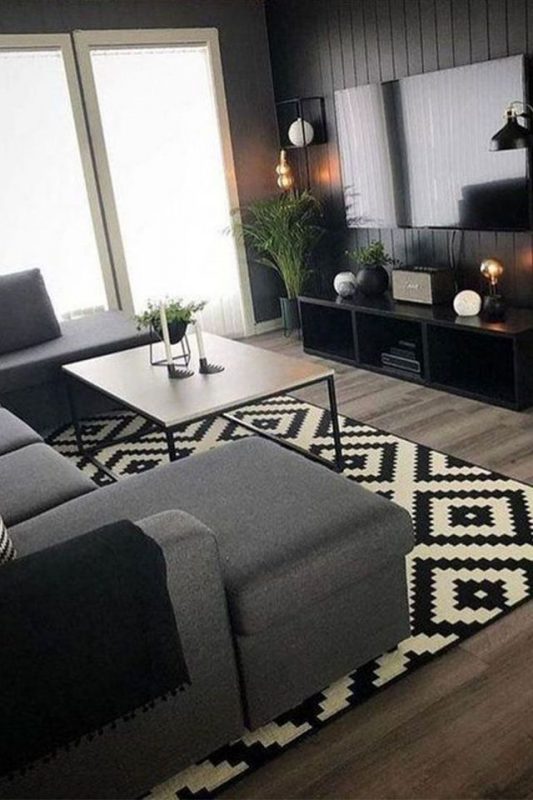 37 idées pour décorer vos murs avec du gris 12 37 idées pour décorer vos murs avec du gris 12
