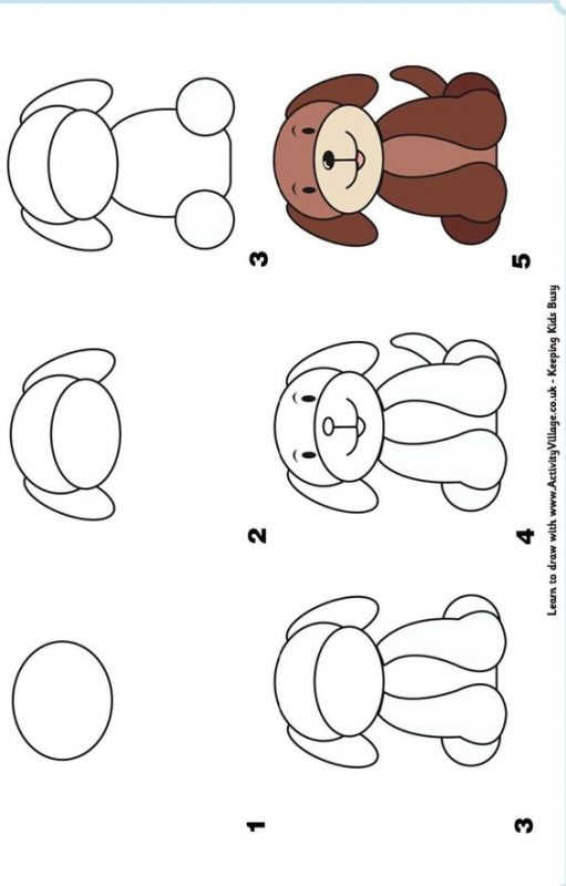 21 tutos étape par étape pour apprendre à dessiner un chien 3 21 tutos étape par étape pour apprendre à dessiner un chien 3