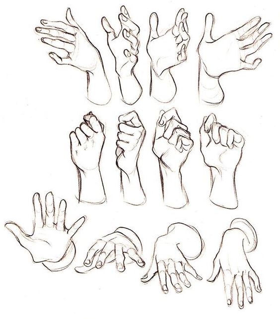 13 top idées et tutos de dessins de main 6 13 top idées et tutos de dessins de main 6