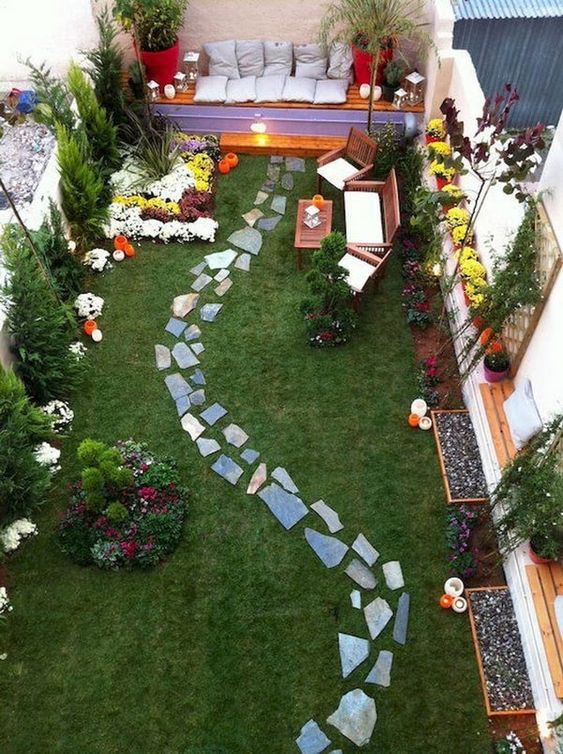 19 top idées d'allées de jardin qui embellissent le jardin 6 19 top idées d'allées de jardin qui embellissent le jardin 6