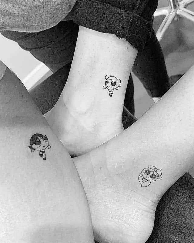 20 top idées de tatouages sœurs 8
