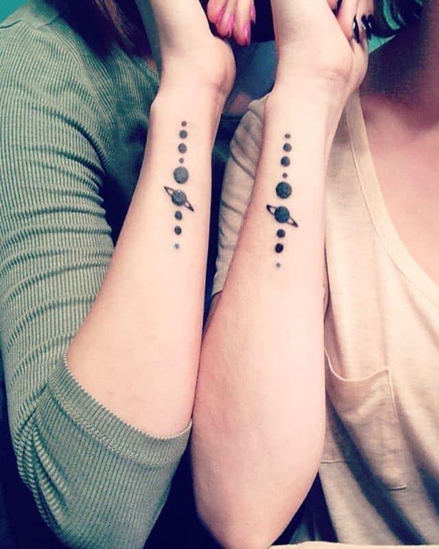 20 top idées de tatouages sœurs 9 20 top idées de tatouages sœurs 9