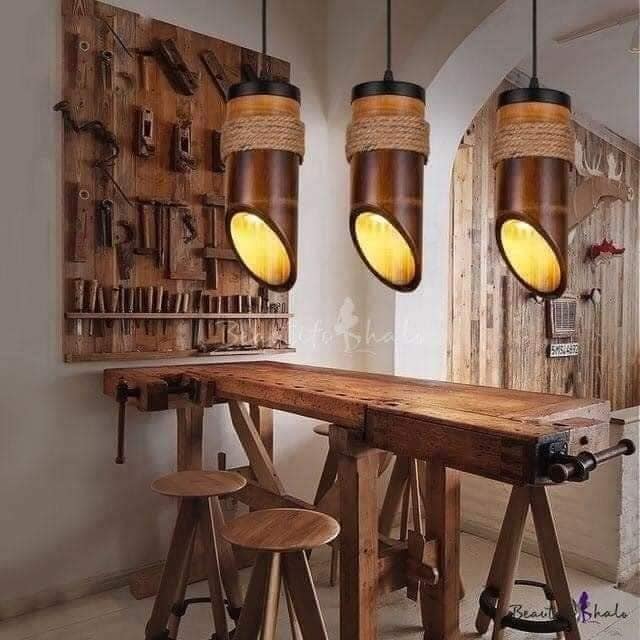 22 belles idées de lampes en bois à faire soi-même 21