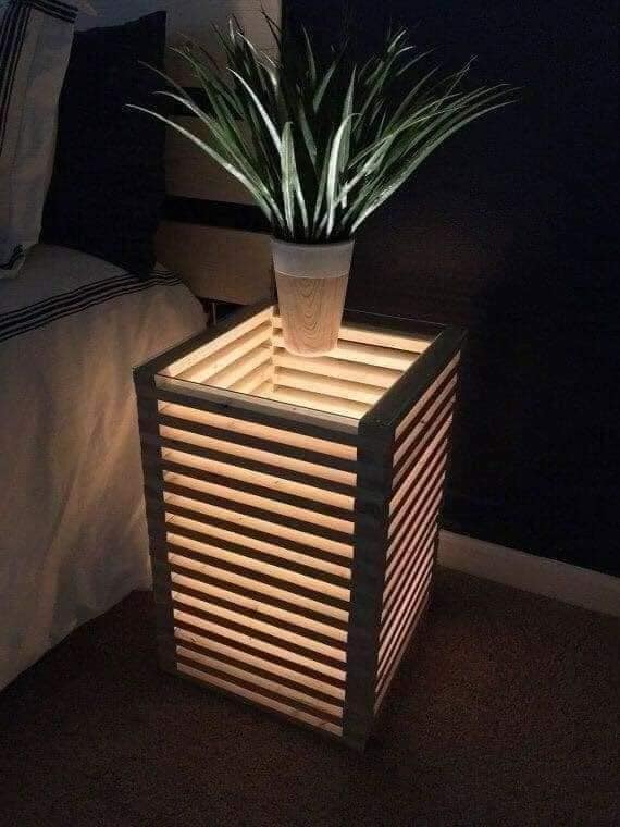 22 belles idées de lampes en bois à faire soi-même 9 22 belles idées de lampes en bois à faire soi-même 9