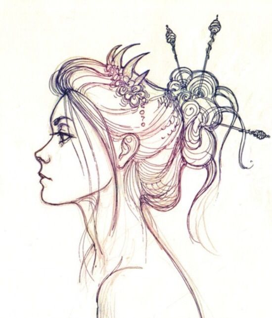 23 top idées de dessins de coiffures 9 23 top idées de dessins de coiffures 9