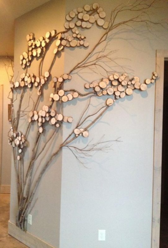 26 top idées de décorations murales à faire avec du bois 23
