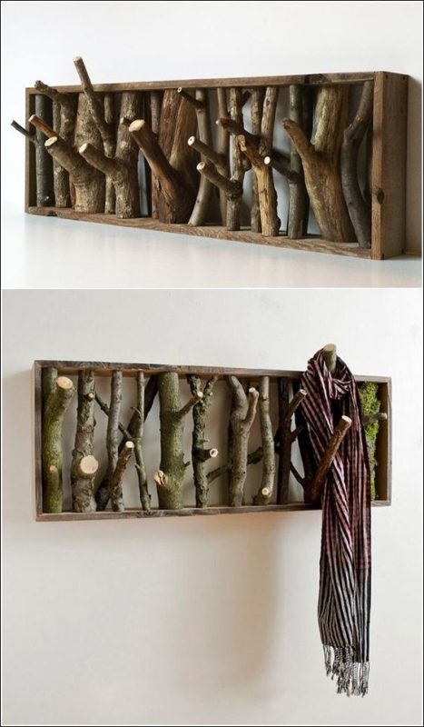 26 top idées de décorations murales à faire avec du bois 8