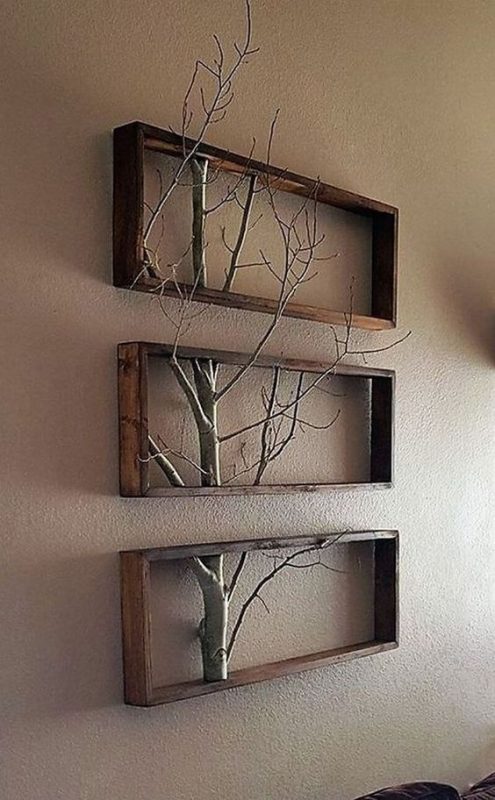 26 top idées de décorations murales à faire avec du bois 9