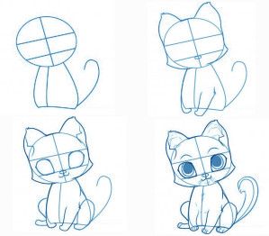 29 tutos dessins chat : pour savoir comment dessiner un chat facilement 18 29 tutos dessins chat : pour savoir comment dessiner un chat facilement 18