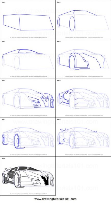 29 tutos dessin étape par étape pour apprendre à dessiner des voitures 22 29 tutos dessin étape par étape pour apprendre à dessiner des voitures 22