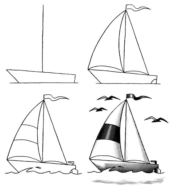 29 Tutos Dessins Etape Par Etape Pour Apprendre A Dessiner Un Bateau 29 Tutos Dessins Etape Par Etape Pour Apprendre A Dessiner Un Bateau