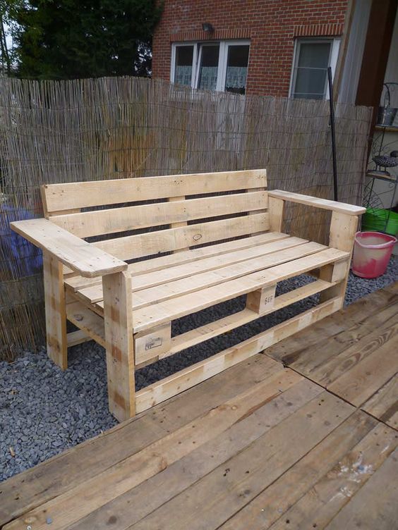 37 top idées de bancs en palettes à fabriquer soi-même 38 37 top idées de bancs en palettes à fabriquer soi-même 38