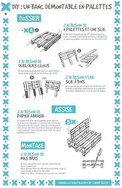 37 top idées de bancs en palettes à fabriquer soi-même 42 37 top idées de bancs en palettes à fabriquer soi-même 42