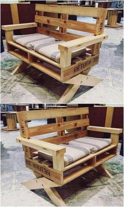 37 top idées de bancs en palettes à fabriquer soi-même 13 37 top idées de bancs en palettes à fabriquer soi-même 13