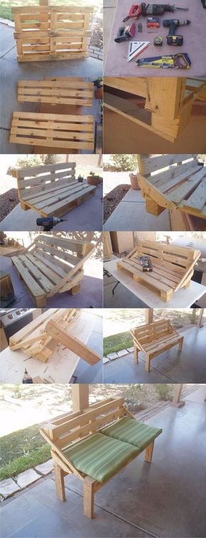 37 top idées de bancs en palettes à fabriquer soi-même 2 37 top idées de bancs en palettes à fabriquer soi-même 2