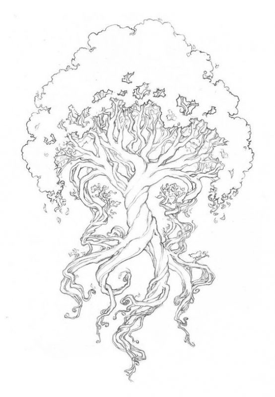 33 super idées de dessins d'arbres : pour apprendre à dessiner un arbre 16 33 super idées de dessins d'arbres : pour apprendre à dessiner un arbre 16