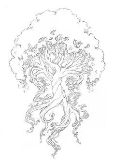 33 super idées de dessins d'arbres : pour apprendre à dessiner un arbre 19 33 super idées de dessins d'arbres : pour apprendre à dessiner un arbre 19