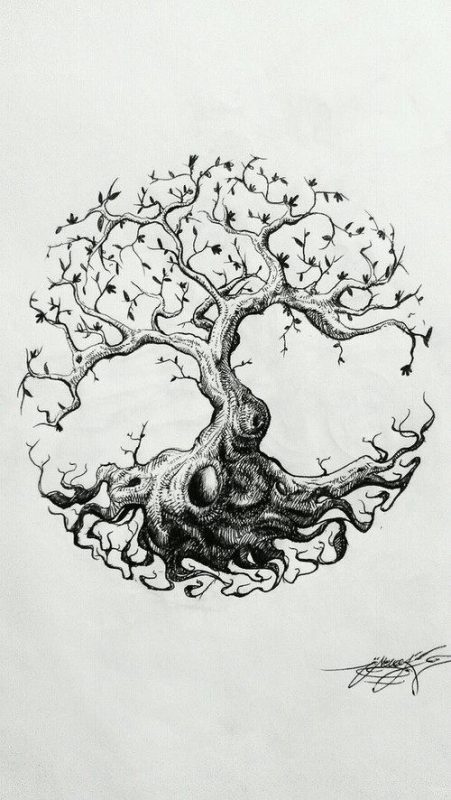 33 super idées de dessins d'arbres : pour apprendre à dessiner un arbre 9 33 super idées de dessins d'arbres : pour apprendre à dessiner un arbre 9