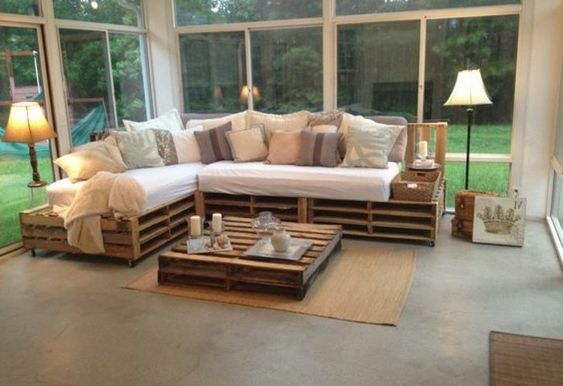 52 top idées de salons de jardin en palettes 3 52 top idées de salons de jardin en palettes 3
