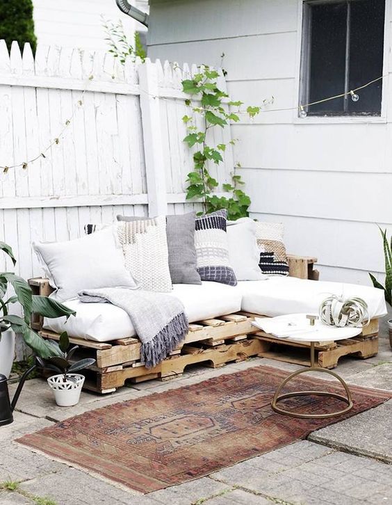52 top idées de salons de jardin en palettes 5 52 top idées de salons de jardin en palettes 5