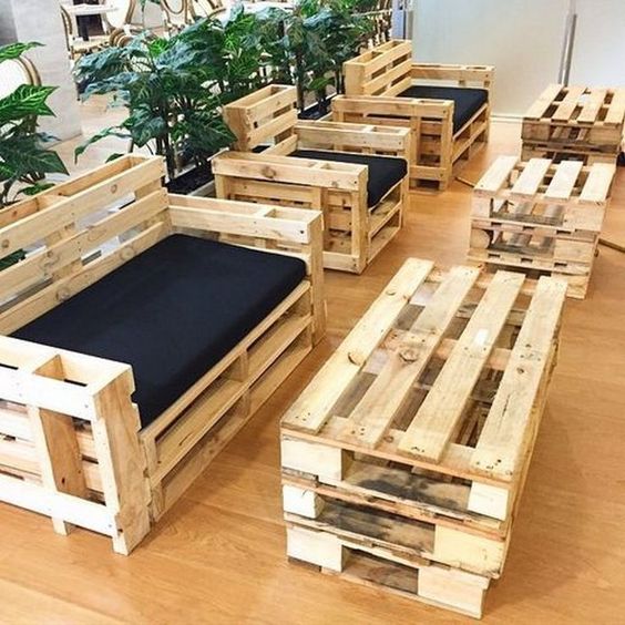 52 top idées de salons de jardin en palettes 77 52 top idées de salons de jardin en palettes 77