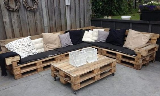 52 top idées de salons de jardin en palettes 85 52 top idées de salons de jardin en palettes 85