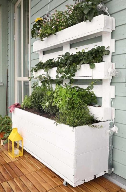 80 jardinières en palettes pour embellir les jardins 9 80 jardinières en palettes pour embellir les jardins 9