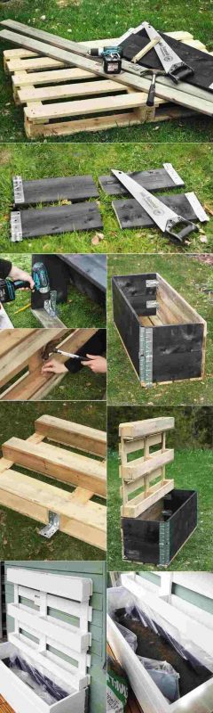 80 jardinières en palettes pour embellir les jardins 10 80 jardinières en palettes pour embellir les jardins 10
