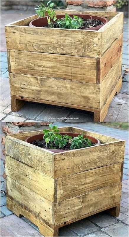 80 jardinières en palettes pour embellir les jardins 42 80 jardinières en palettes pour embellir les jardins 42