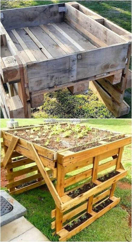 80 jardinières en palettes pour embellir les jardins 44 80 jardinières en palettes pour embellir les jardins 44
