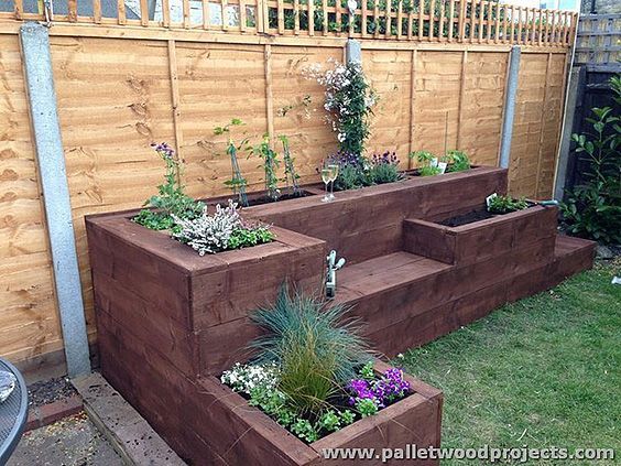 80 jardinières en palettes pour embellir les jardins 45 80 jardinières en palettes pour embellir les jardins 45