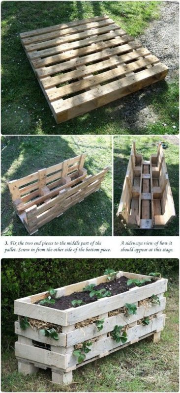 80 jardinières en palettes pour embellir les jardins 6 80 jardinières en palettes pour embellir les jardins 6