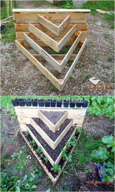 80 jardinières en palettes pour embellir les jardins 62 80 jardinières en palettes pour embellir les jardins 62