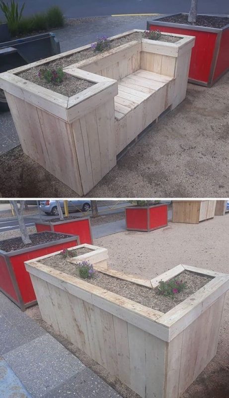 80 jardinières en palettes pour embellir les jardins 73 80 jardinières en palettes pour embellir les jardins 73