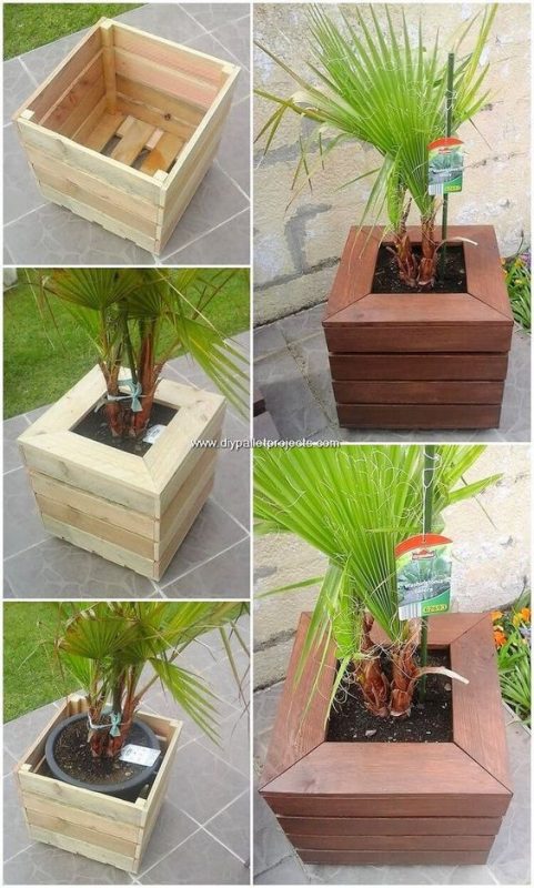 80 jardinières en palettes pour embellir les jardins 2 80 jardinières en palettes pour embellir les jardins 2