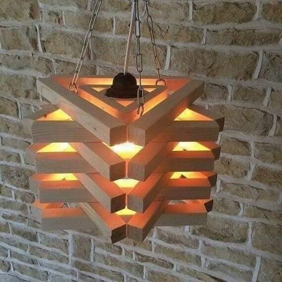 22 belles idées de lampes en bois à faire soi-même 2 22 belles idées de lampes en bois à faire soi-même 2