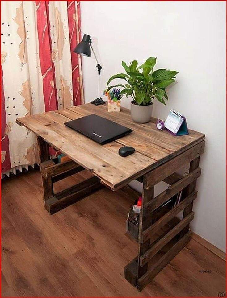 28 top idées de bureaux en palettes