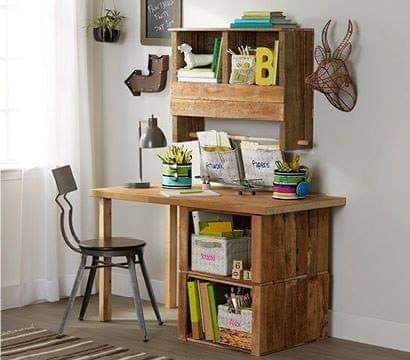 28 top idées de bureaux en palettes pour s'inspirer 22 28 top idées de bureaux en palettes pour s'inspirer 22