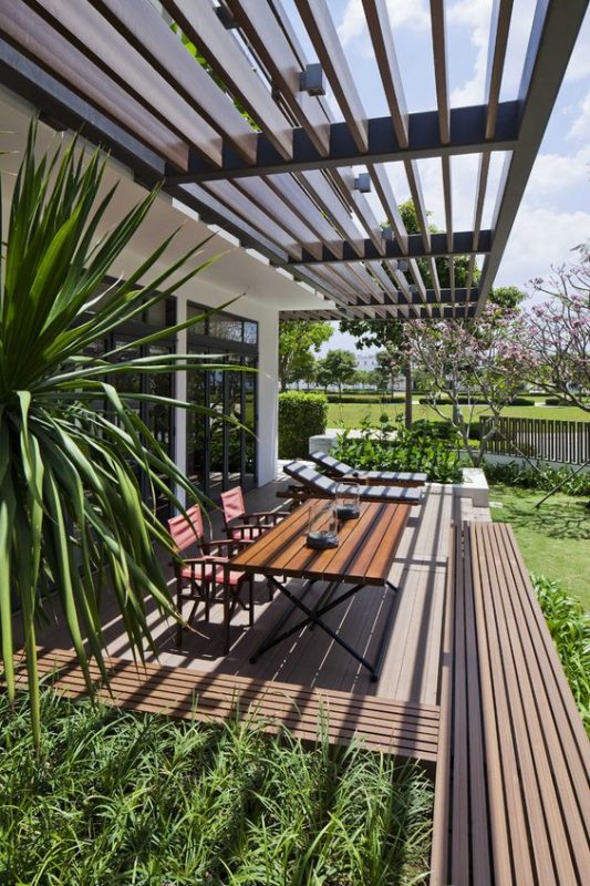 19 jolies pergolas pour transformer votre terrasse en petit coin de paradis 6 19 jolies pergolas pour transformer votre terrasse en petit coin de paradis 6