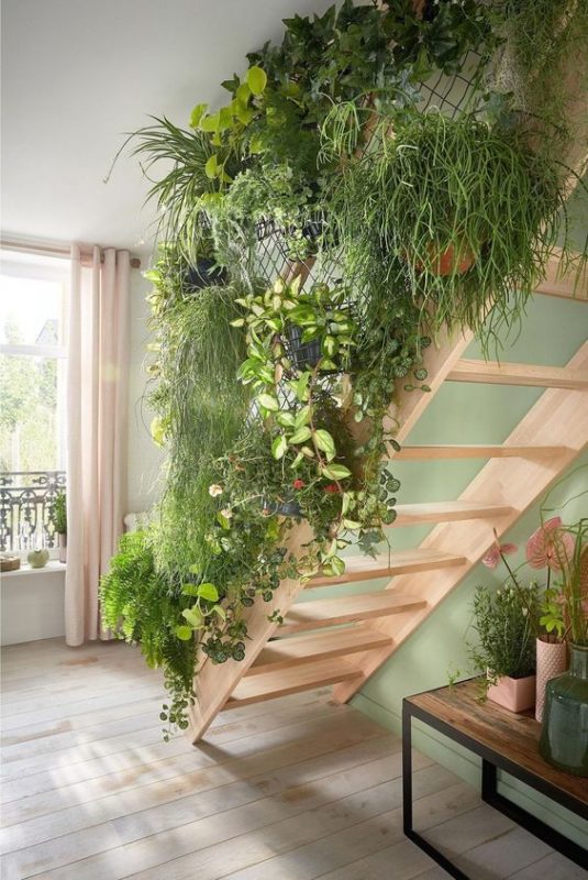 29 idées de mur végétal d'intérieur pour faire une jungle urbaine dans sa maison 13