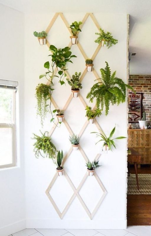 29 idées de mur végétal d'intérieur pour faire une jungle urbaine dans sa maison 15