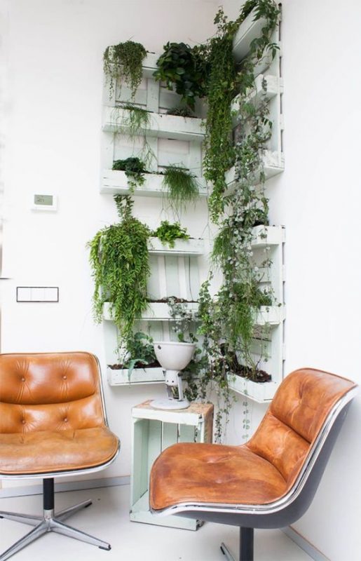 29 idées de mur végétal d'intérieur pour faire une jungle urbaine dans sa maison 18