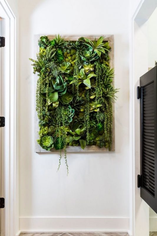 29 idées de mur végétal d'intérieur pour faire une jungle urbaine dans sa maison 3
