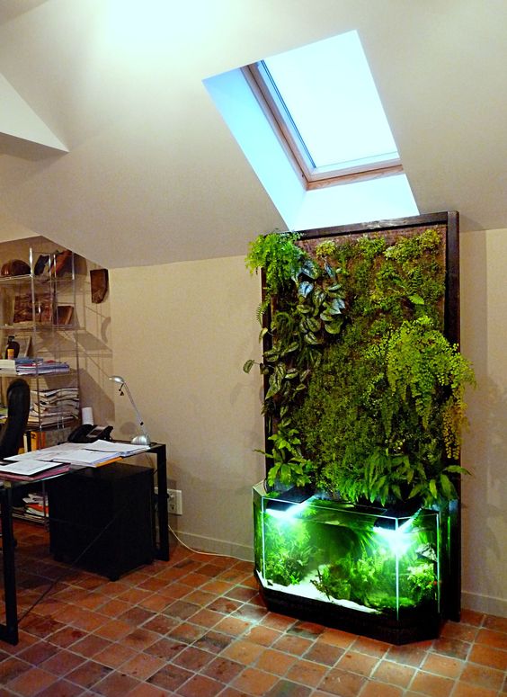29 idées de mur végétal d'intérieur pour faire une jungle urbaine dans sa maison 27