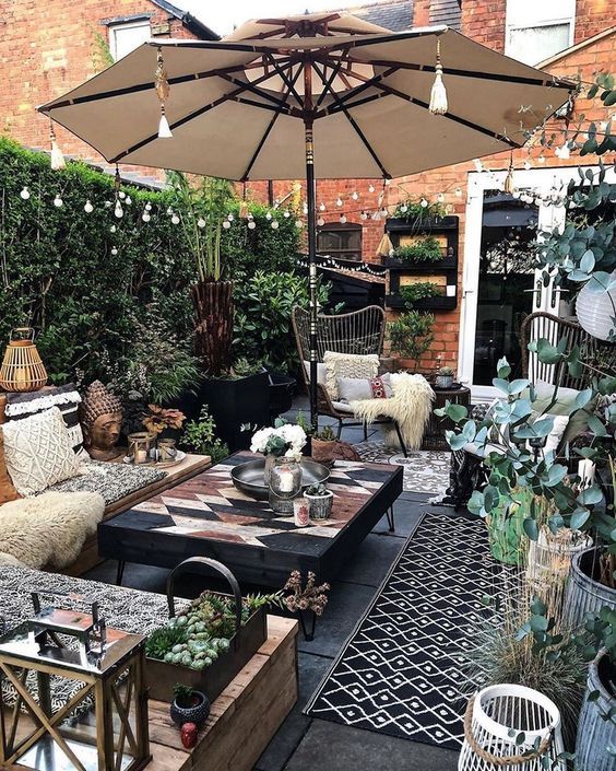 28 décorations de patio bohème en tendance 15 28 décorations de patio bohème en tendance 15